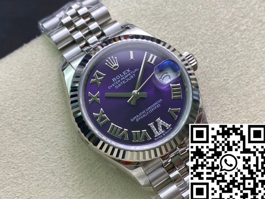 M178274-0088 EW Factory 31MM Dial Purple Datejust Rolex 1106